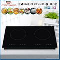 Double burners induction cooker