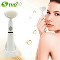 Heart Shape Pobling Deep Pore Cleaning Sonic Vibration Cleanser Face Brush 1