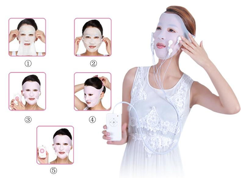 Electric Silicone Vibration Mask 5