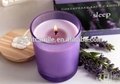 frosting glass candles soy candle