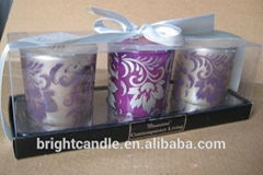 Scented Glass jar Candles