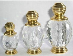 crystal perfume bottle