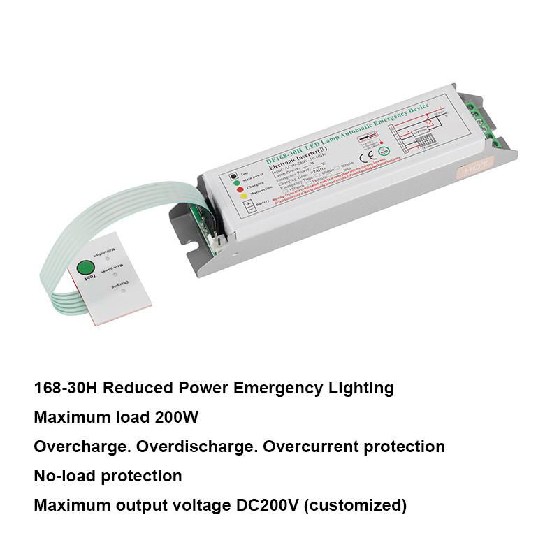 LED面板灯一体应急电源30W-80W自动匹配半功率应急外贸认证齐全 2