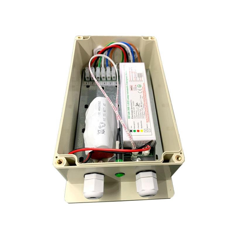 驱动外置工矿灯IP65降功率防水电源盒10-100WPC防水防潮应急装置 5