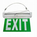 CE证书消防标志灯EXIT出口旋转指示牌3W3小时外贸产品