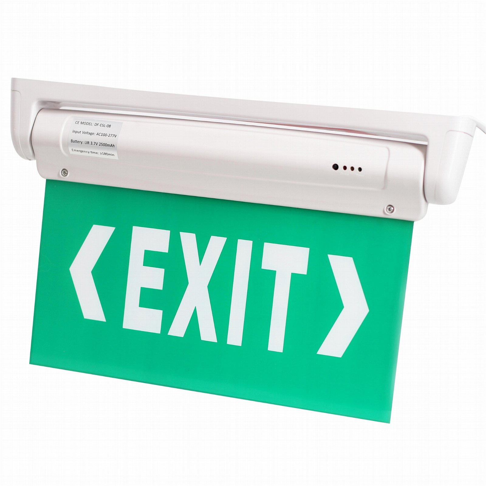 CE証書消防標誌燈EXIT出口旋轉指示牌3W3小時外貿產品 5