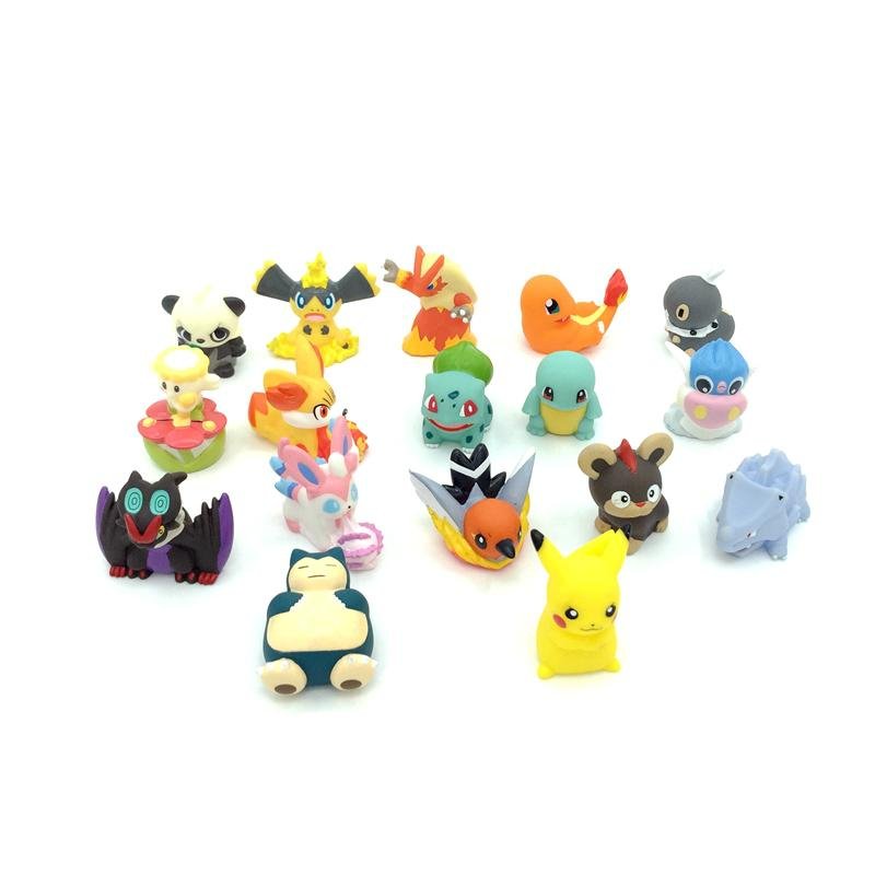 Stocklot Hollow-out  Pokemon Mini Figure Collection