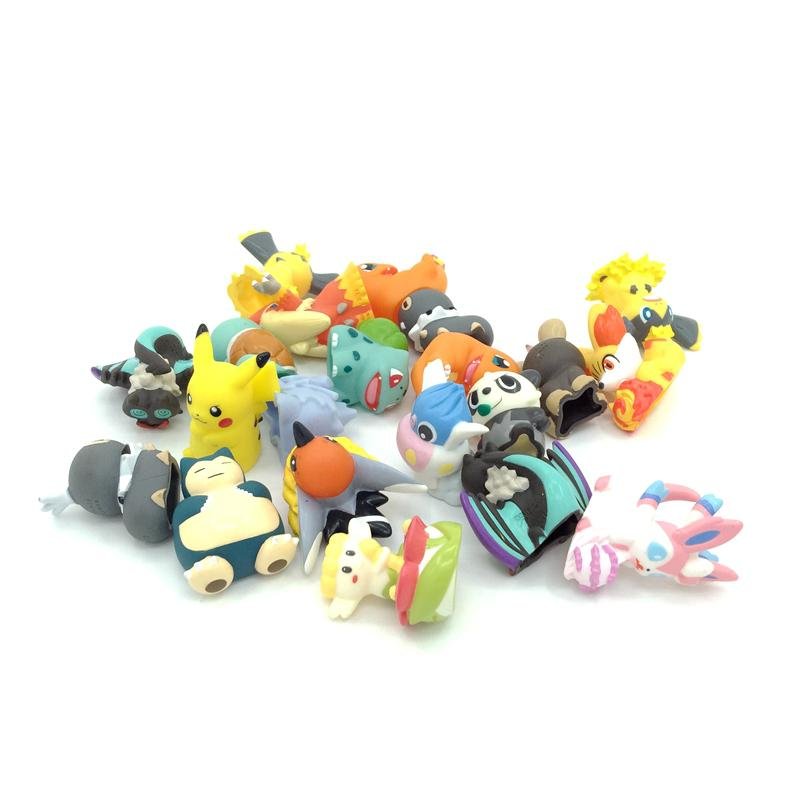 Stocklot Hollow-out  Pokemon Mini Figure Collection 3