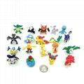 2-3cm PVC Pokemon figure