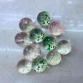 32mm transparent high bouncing balls with gliters