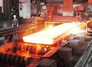Steel rolling production line