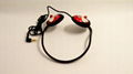 portable neck band ear hook headphone