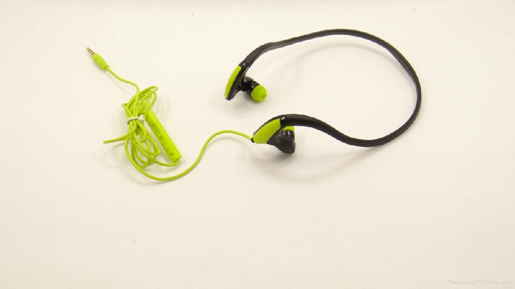 portable neck band sport in ear headphone 3