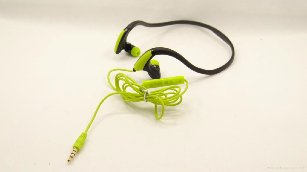 portable neck band sport in ear headphone 4