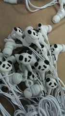 new fancy cartoon earphone in ear panda