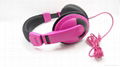 stereo colorful headphone for big ear headphone wholesale 1