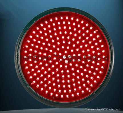 Full Circle Red LED Traffic Light 2