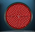 Full Circle Red LED Traffic Light 2