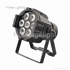 MINI 7PCS Quad LED Par Can Light