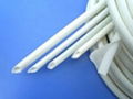 Double-layer FIBREGLASS of silicon rubber tubing ----FIBREGLASS inside and silic 2