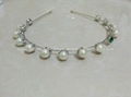 Fashion Faux Pearl Headband 1