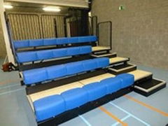 Retractable telescopic Spectator Seating 