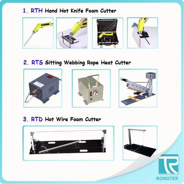 canvas rope tape cutting machine power hot cutter  5