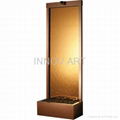 modern floor fountain for interior or