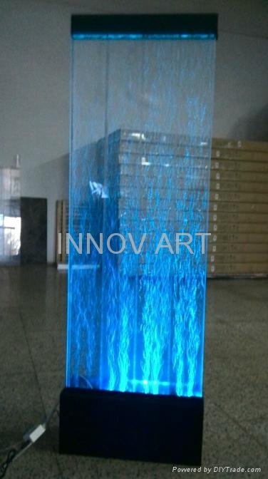 bubble panel wall or floor fountain for bar 2