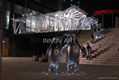 stainless steel animal outdoor sculpture  2