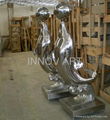 bespoke stainless steel statue
