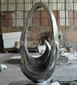 304 Mirror Polished Stainless Steel Sculpture 3