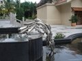 functional stainless steel fountain sculpture 2