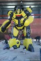 transformer sculpture in fiberglass