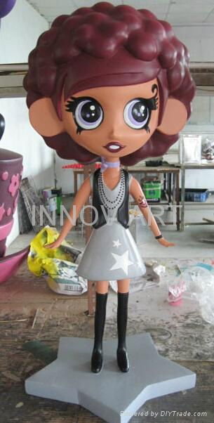 resin cartoon sculpture art 3