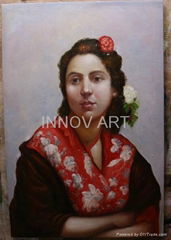 Custom Portrait Canvas Oil Painting