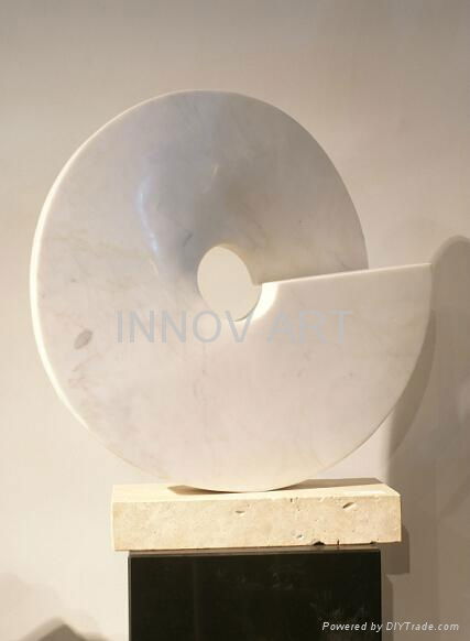 abstract modern stone sculpture 2