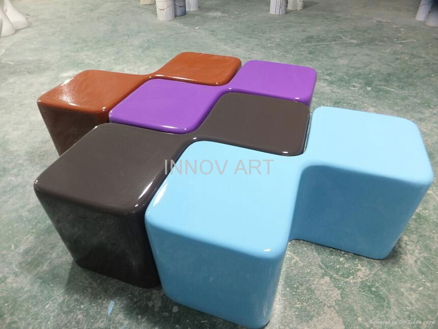 resin or fiberglass decoration furniture