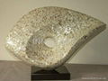 authentic conch mother of pearl sculpture 3