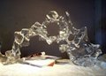transparent glass clear resin sculpture art