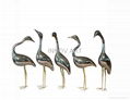 high quality artistic animal stainless steel art decoration 1