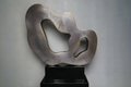 forge abstract brass sculpture art