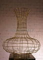 large artistic metal wire vase for hotel 1