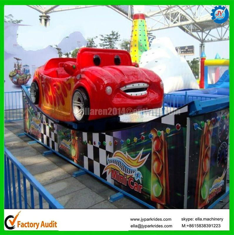 mini roller coaster car amusement game flying car for kids 3