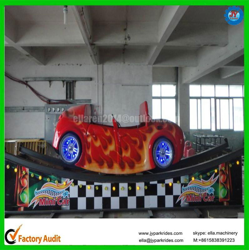 mini roller coaster car amusement game flying car for kids 4