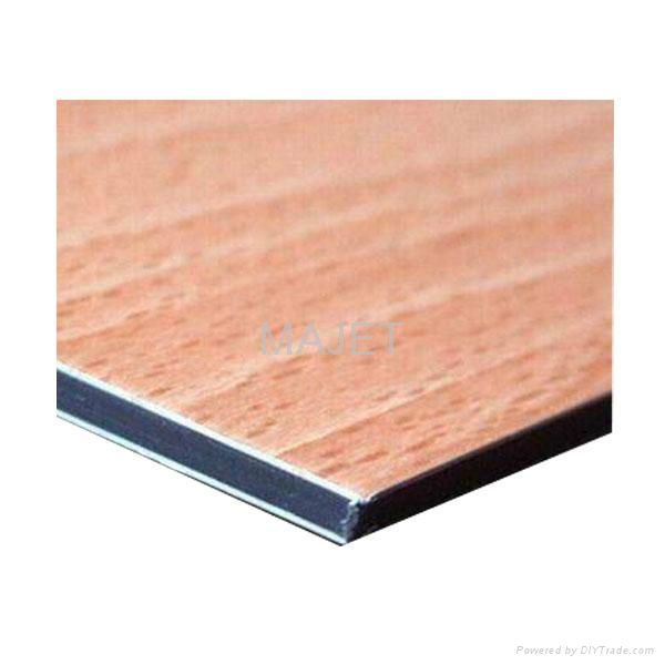 wooden color aluminium composite panel ACP 2