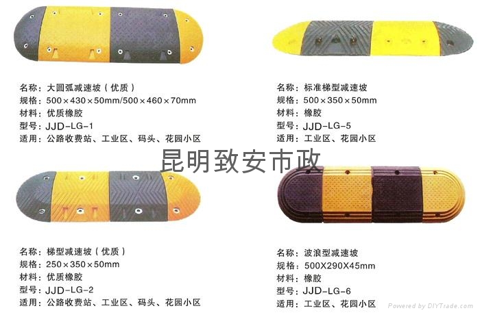 昆明致安市政交通设施减速带 2