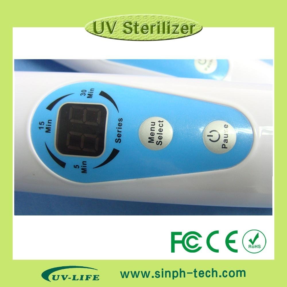 Eliminate odor baby glass bottle sterilizer ultra violet sterilizer 4