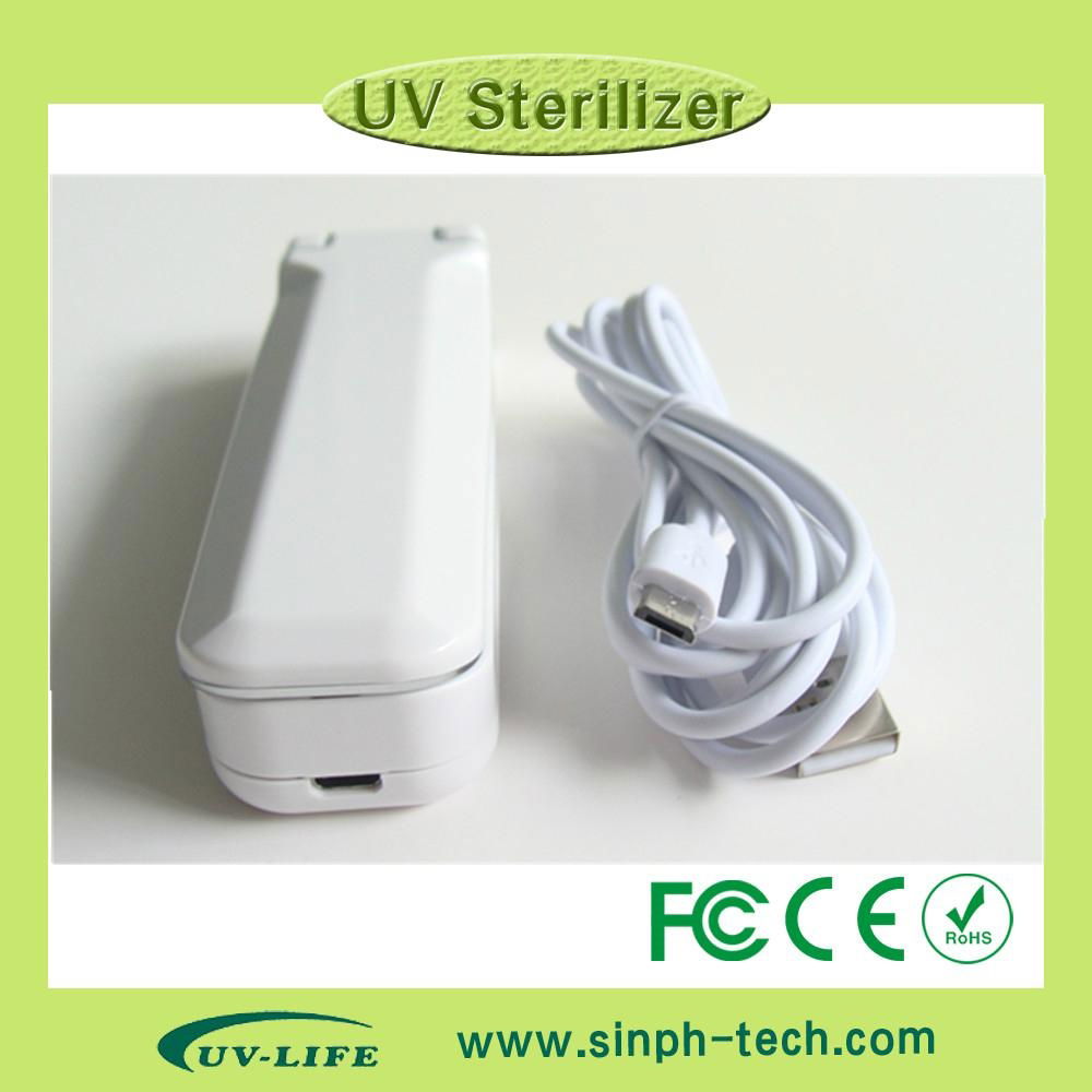 Safety switch design portable 254nm uv germicidal uv light sterilizer  5