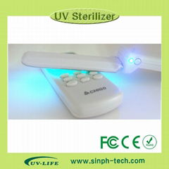 Safety switch design portable 254nm uv germicidal uv light sterilizer 